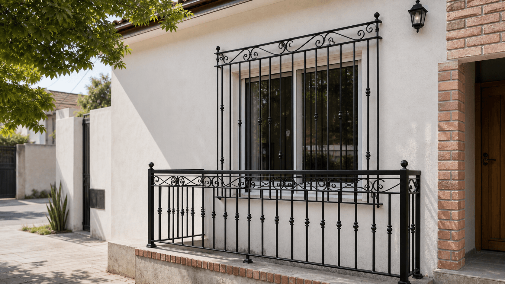 Reja de seguridad a medida fabricada por LC Herrería para Lanús