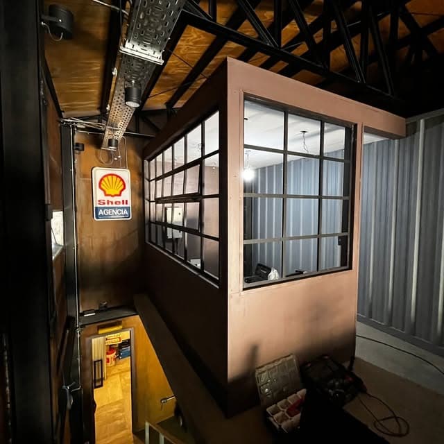Cerramiento con estructura metálica a medida — LC Herrería, La Plata